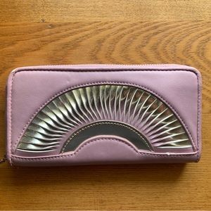 remi & reid wallet in pink